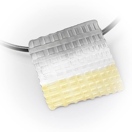 Naszyjnik srebrny - biżuteria autorska nietuzinkowa