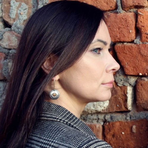 Oryginale kolczyki srebrne Biżuteria Autorska GRZESIŃSKI